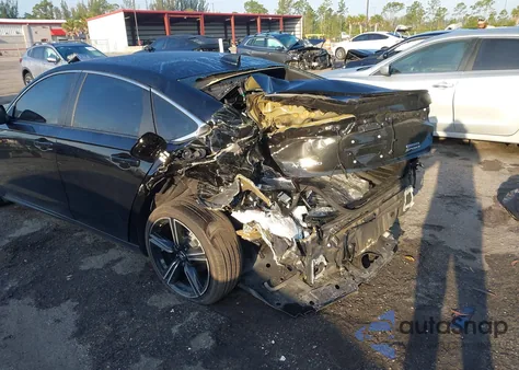 2025 Honda Accord Hybrid Sport из США, поврежденный, VIN 1HGCY2F59SA019312